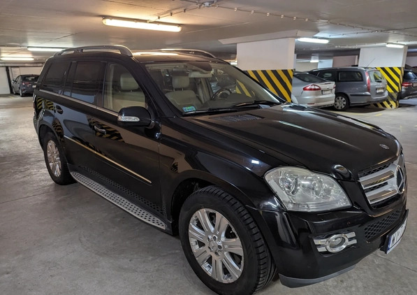 Mercedes-Benz GL cena 57195 przebieg: 249000, rok produkcji 2008 z Warszawa małe 232